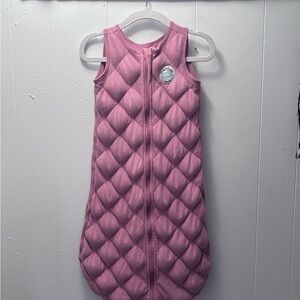 Soft Pink Quilted Kids Sleep Sack
